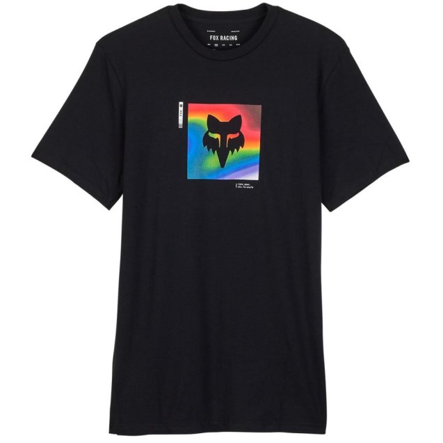 Футболка FOX PREMIUM Short Sleeve Tee - SCANS [Black]