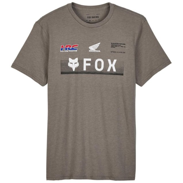 Футболка FOX PREMIUM Short Sleeve Tee - HONDA® [Graphite]