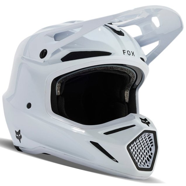 Шолом FOX V3 RS Helmet - SOLID [White]