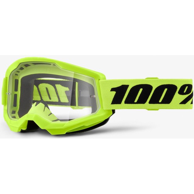 Окуляри 100% STRATA 2 Goggle [Neon Yellow]
