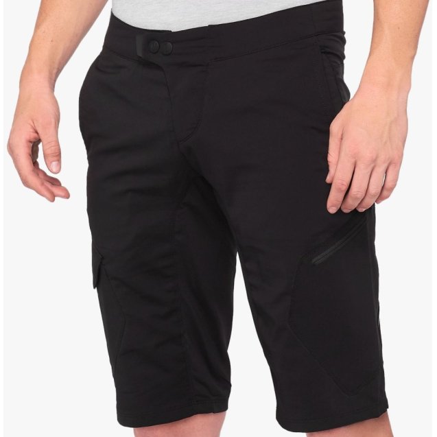 Шорти 100% RIDECAMP Short [Black]