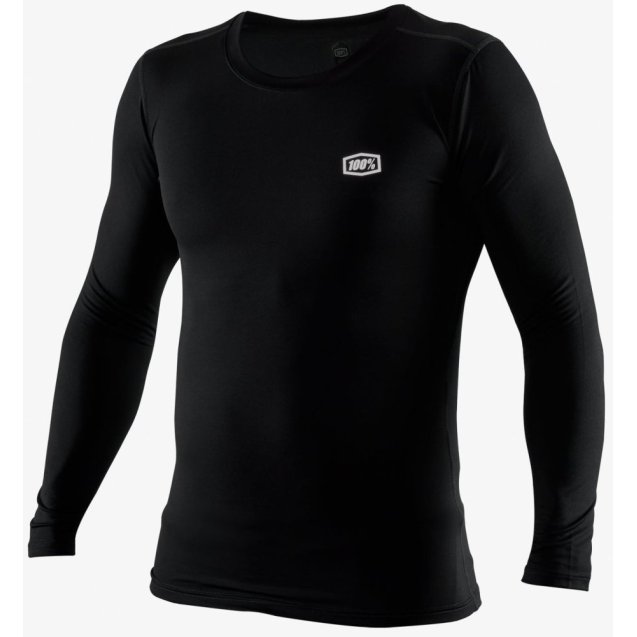 Термобілизна 100% BASECAMP Long Sleeve Base Layer [Black]
