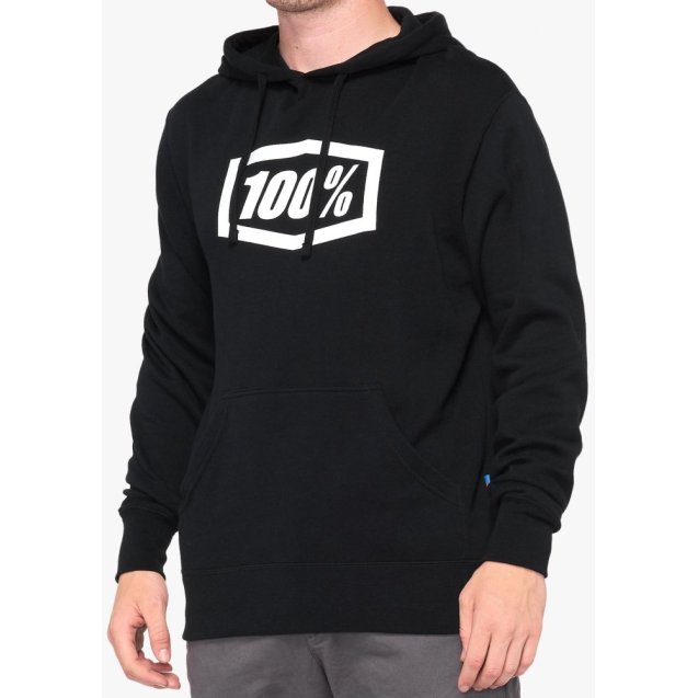 Толстовка 100% Hoodie - ICON [Black]