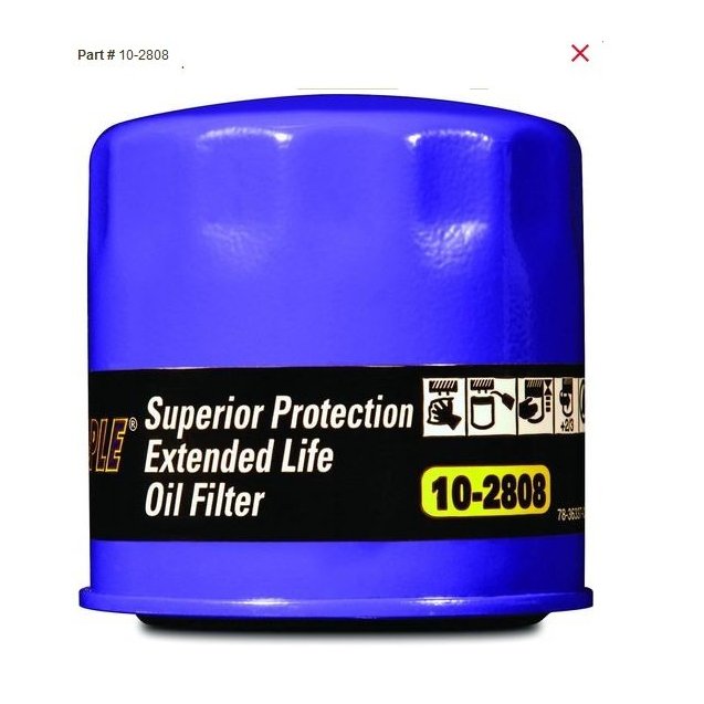 Фильтр масляный 100% синтетика Royal Purple 10-2808