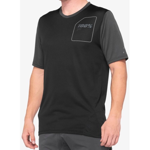 Джерсі 100% RIDECAMP Jersey [Charcoal]