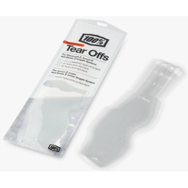 Зривки 100% Tear-Offs (Gen.2) - 50 pack