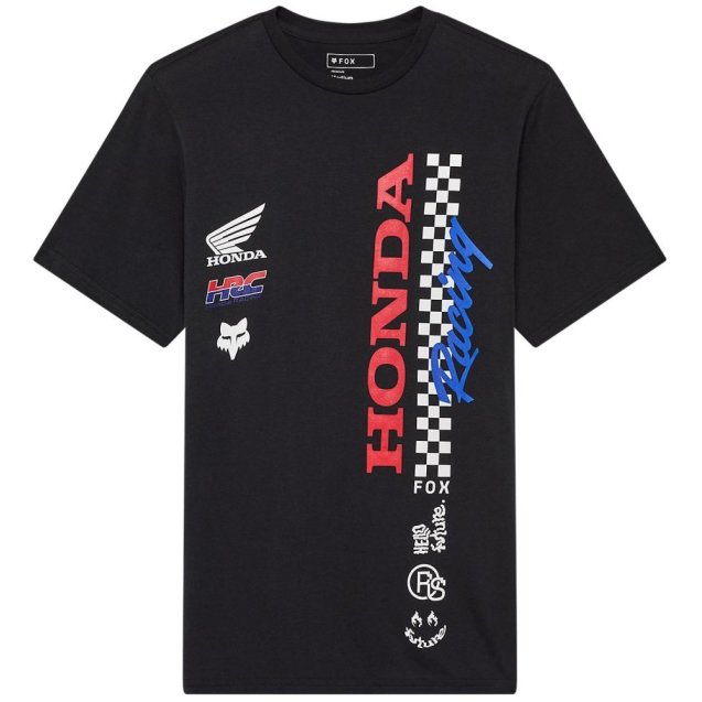 Футболка FOX Short Sleeve Tee - HONDA® [Black]