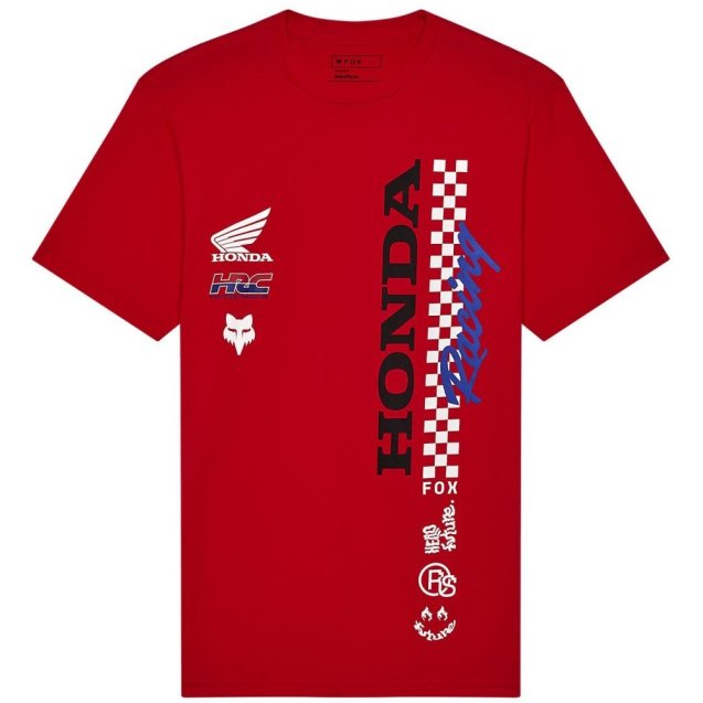 Футболка FOX Short Sleeve Tee - HONDA® [Red]
