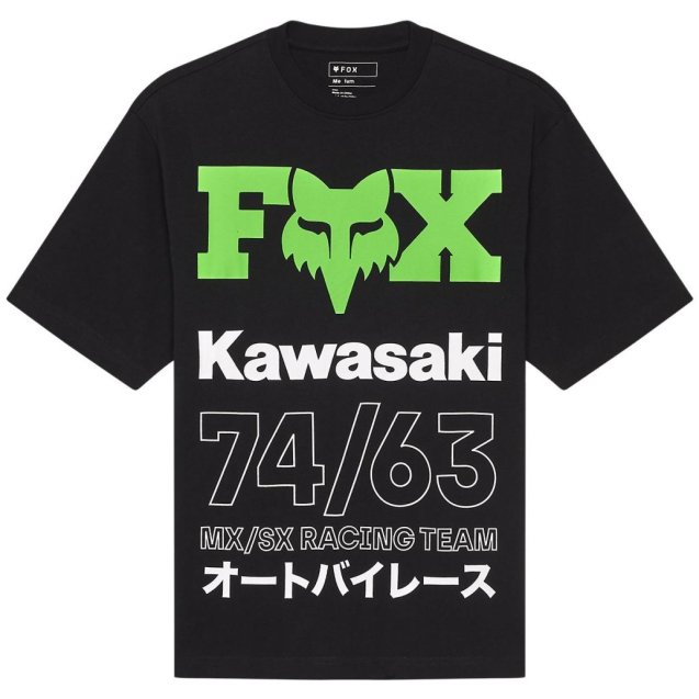 Футболка FOX OVERSIZE Short Sleeve Tee - KAWI® [Black]