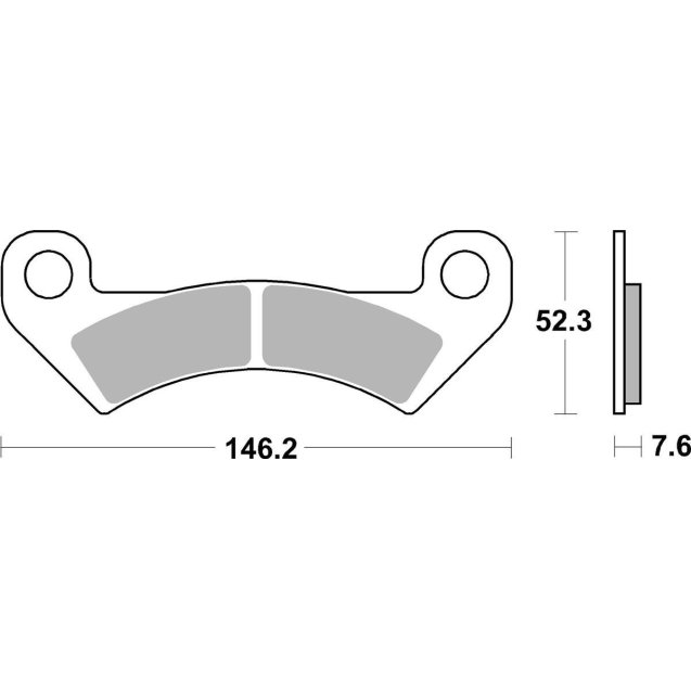 Гальмівні колодки SBS Standard Brake Pads