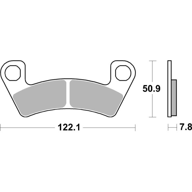 Гальмівні колодки SBS Standard Brake Pads