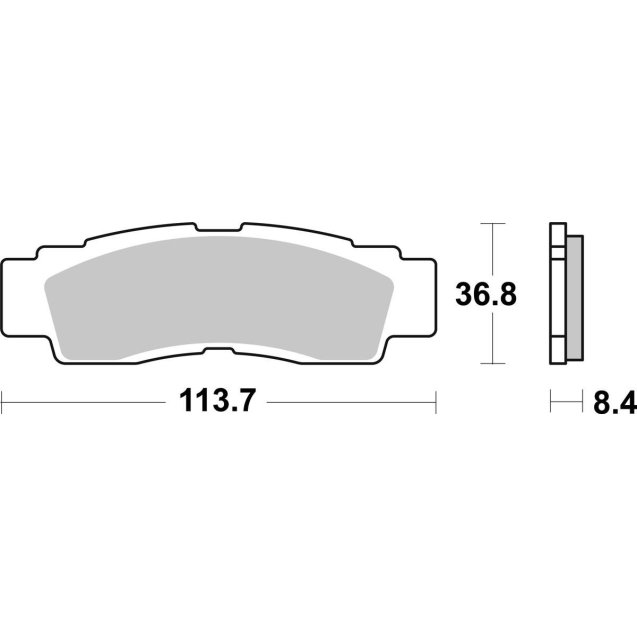 Гальмівні колодки SBS Upgrade Brake Pads