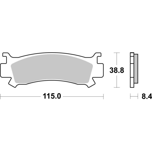 Гальмівні колодки SBS Upgrade Brake Pads