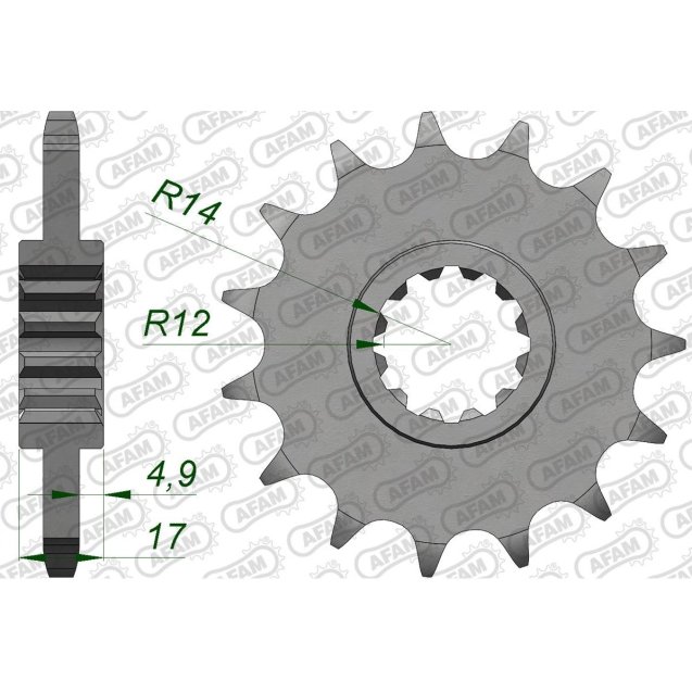 Зірка AFAM 525 Sprocket - Honda