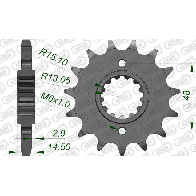 Зірка AFAM 530 Sprocket - Honda
