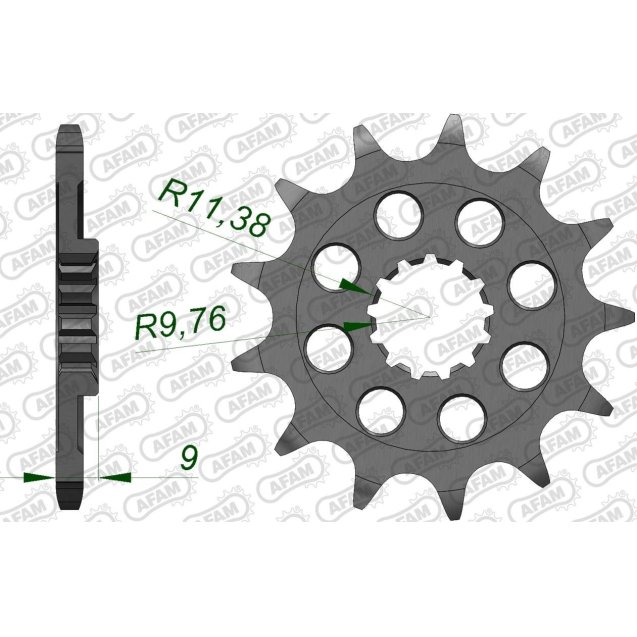 Зірка AFAM 520 Sprocket - Suzuki