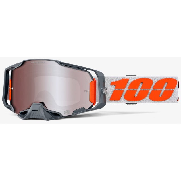 Окуляри 100% ARMEGA HiPER Goggle [Silver]