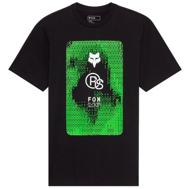 Футболка FOX PREMIUM Short Sleeve Tee - RS [Black]