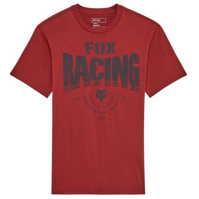 Футболка FOX PREMIUM Short Sleeve Tee - TREAD [Rust]