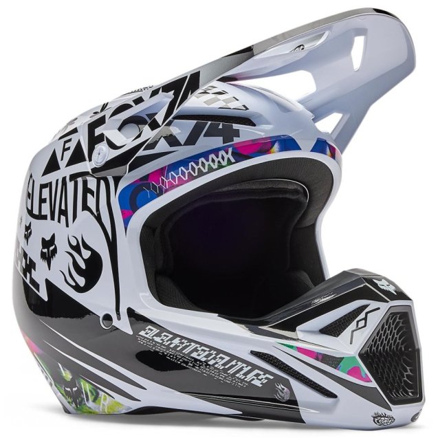 Шолом FOX V1 Helmet - IMAGE COSMO [White]