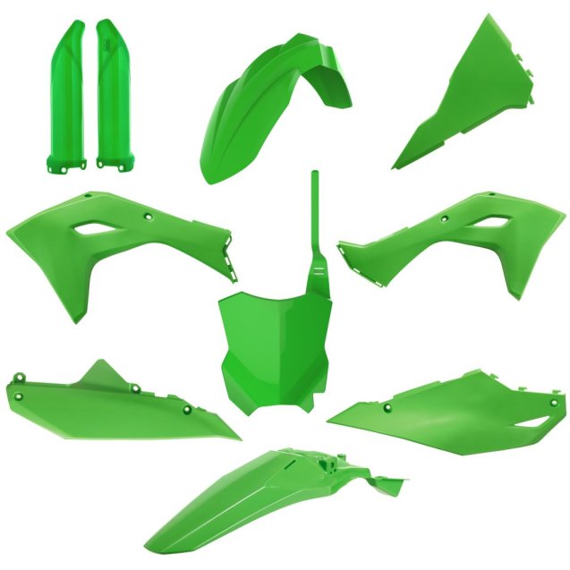 Пластик Polisport MX kit - Kawasaki (24-) [Green]