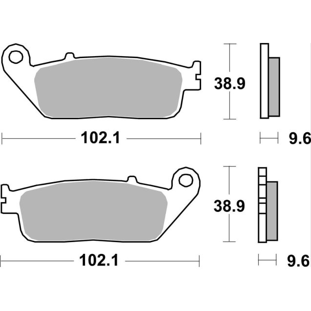 Гальмівні колодки Renthal RC-1 Front Brake Pads