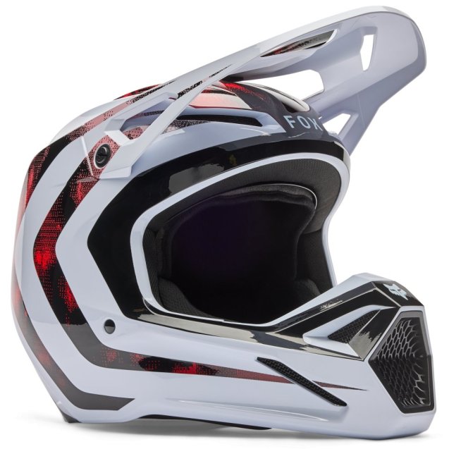 Шолом FOX V1 Helmet - KAIROS [Flo Red]
