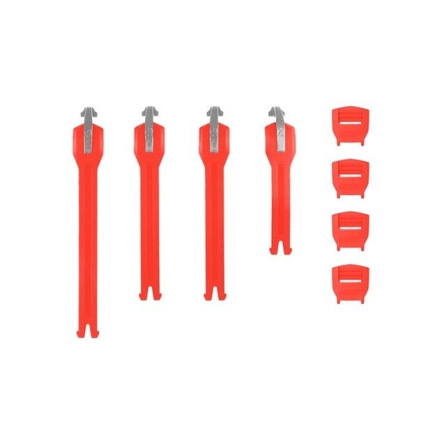 LEATT Strap kit 6.5 Boot [Red]