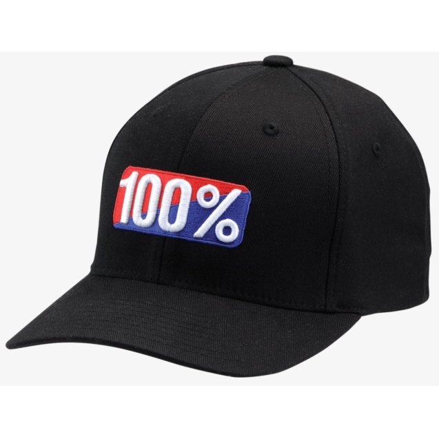 Кепка 100% FlexFit Hat - CLASSIC [Black]