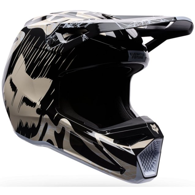 Шолом FOX V1 Helmet - DIFFUSE [Black]