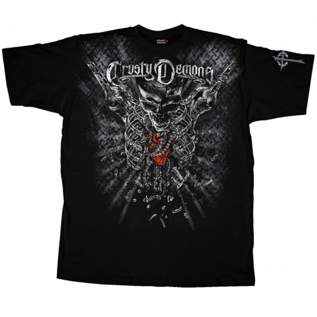Футболка CRUSTY DEMONS Short Sleeve Tee - SCARE CROW [Black]