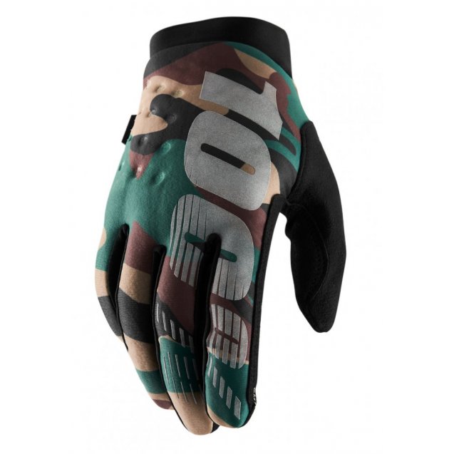 Зимові перчатки 100% BRISKER Glove [Camo]