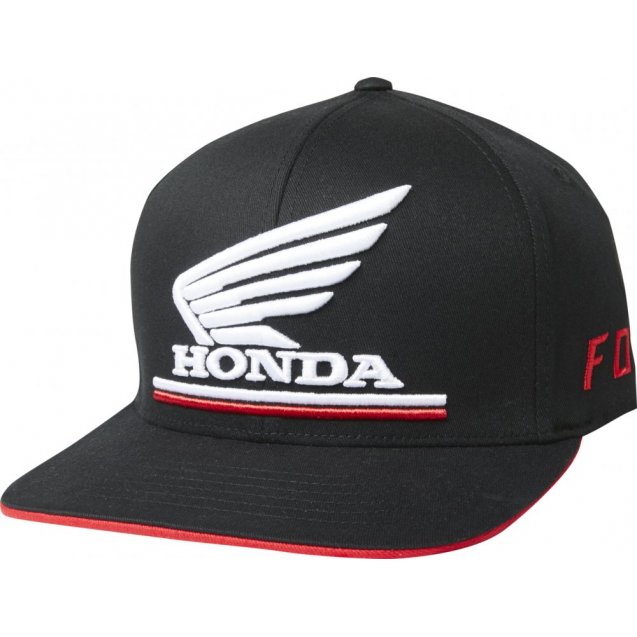 Кепка FOX FlexFit Hat - HONDA® [Black]