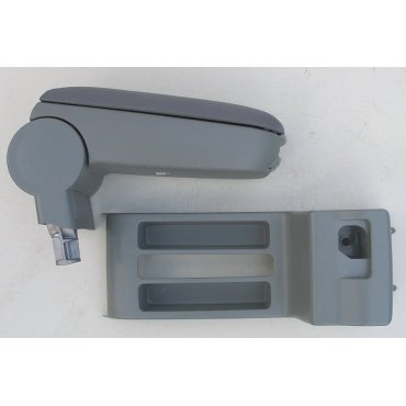 VW Polo 9N подлокотник ASP серый текстильный с частью консоли