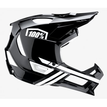 Шолом Ride 100% TRAJECTA Helmet [Black/White]