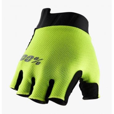 Перчатки Ride 100% EXCEEDA GEL Short Glove [Fluo Yellow]
