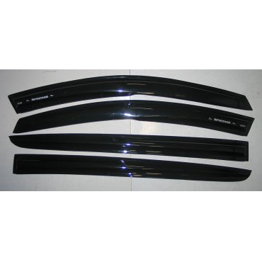 Kia Sportage R  ветровики дверей ASP передние и задние/ дефлекторы/ sunvisors