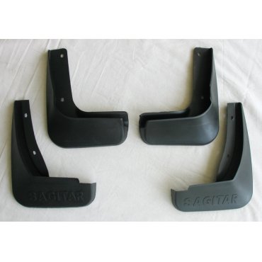 Volkswagen Jetta Mk6 2012 брызговики GT колесных арок передние и задние полиуретановые с лого