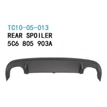 Volkswagen Jetta Mk6 2012+ диффузор заднего бампера на 2 выхода