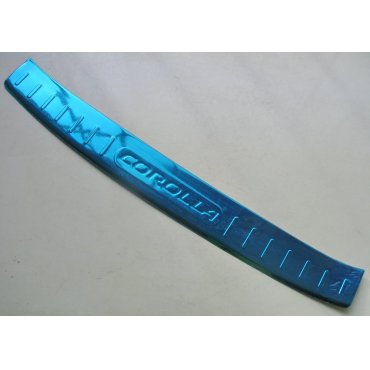 Toyota Corolla E170/ Altis накладка защитная на задний бампер