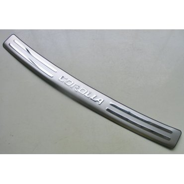 Toyota Corolla E140/ E150 накладка защитная на задний бампер