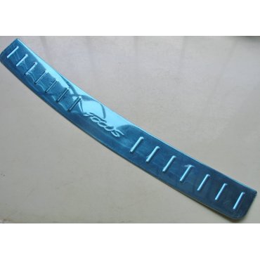 Ford Focus 3  хэтчбек накладка защитная на задний бампер