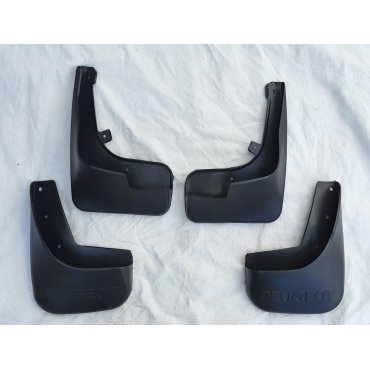 Peugeot 207 2006+ брызговики колесных арок ASP передние и задние полиуретановые