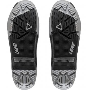 LEATT Sole GPX 4.5 / 5.5 Boots ENDURO Pair [Grey/Black]