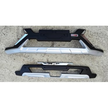 Nissan X-trail T32 2017+ накладки передняя и задняя на бамперы Bodykit