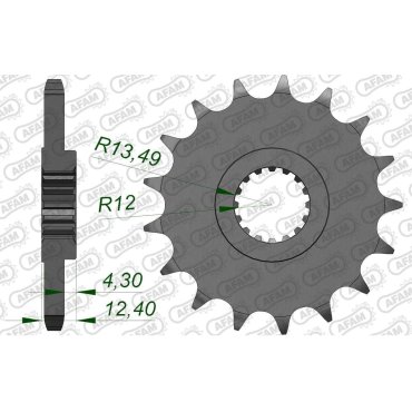 Зірка AFAM 525 Sprocket - Suzuki