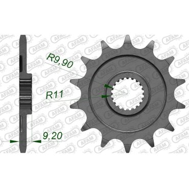 Зірка AFAM 520 Sprocket - Kawasaki