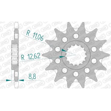 Зірка AFAM 520 Grooved Sprocket - KTM