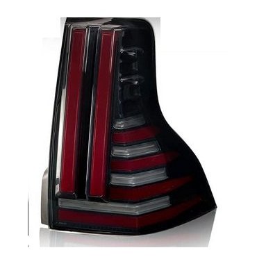 Toyota Prado 150 2010+ оптика задняя  черная стиль Lexus CP1