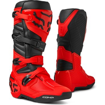 Мотоботи FOX COMP Boot [Flo Red]